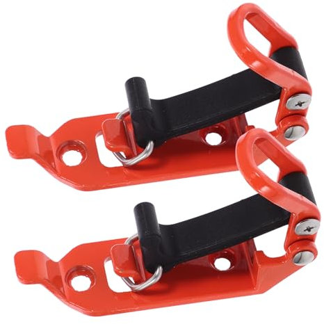 HYTROVE 2pcs Zinc Alloy Roof Rack Mount Clamp for Secure Car Holder Metal Tool Fixation for Efficient Use Ladders and Walls for Tool Storage and Organization