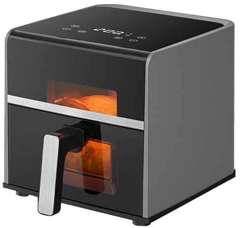 Freidora de aire con funciones de cocción inteligentes, tecnología Rapid Air, pantalla táctil digital, cesta apta para lavavajillas, sin aceite y saludable.(7L)