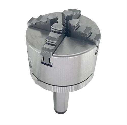 Mandrino autocentrante, Mandrino for tornio MT2 da 80 mm con flangia conica Morse e adattatore(Mt2-80 Plus K12-80)