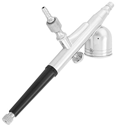 Garosa Paint Spray Gun HD Kit Air G-130 Feed Dual Action Airbrush Kit Spray Air Brush Gun for Art Model Painting(0.2mm),household daily use