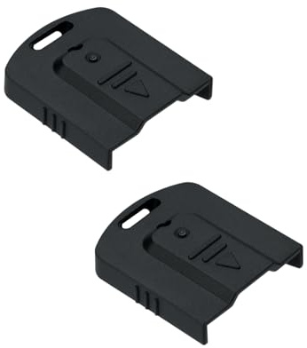2er-Pack JJC Blitzschuhkappen Flash Cap für Nikon-Blitz Anschlussschutz | Für die Blitzgeräte SB5000 SB910 SB900 SB700 SB500 SB300, R1C1 Makro Blitz Commander, Blitzsteuerer SU-800