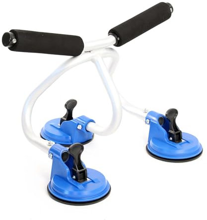 Toboli Ladehilfe für Kajak mit Saugnapf Rollenhalterung bis 100kg, Kajak Roller aus Aluminium, Autodachladehilfe für nahezu alle Fahrzeugtypen geeignet