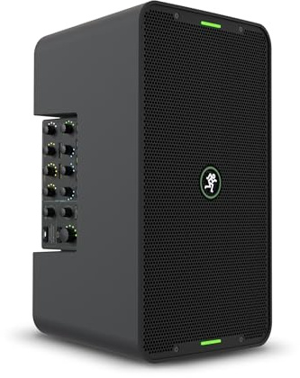 Mackie ShowBox Battery-Powered All-in-One Live Performance Rig with Breakaway Controller, 6-Channel Mixer, 400W Amp, Portable PA System, FX, SD Card, Bluetooth and USB-C Interface