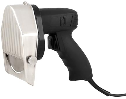 Cortadora de Kebab Eléctrica de 80 W, Ajuste de Grosor 0-8 mm, para Uso Profesional
