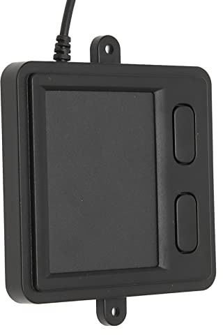 Denash USB-Touchpad, Kabelgebundenes Touchpad, Schwarz, Kompakt, Tragbar, Multifunktional, Touchpad-Maus, Einbettbar, Touch mit 3 Tasten für Laptop, Computer, Notebook