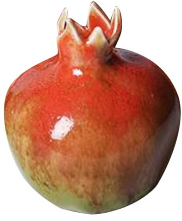 Cabilock Granatapfel-keramikvase Tischvase Blumenvase Vasendekor Heimdekorationsvase Keramikblumentopf Zum Basteln Für Blumenarrangements