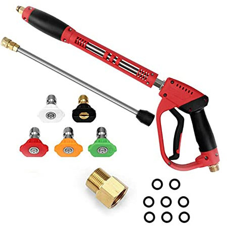 YIWEOG 5200PSI Hochdruck Auto Power Wash Sprayer Zauberstab Lanze Düsenspitzen O-Ringe Kit