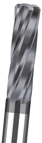ZADIKO 1pc Chucking Coated 4 Flutes Reamer - 5-6mm Diameter Tungsten Steel Cutting Tool for Metalworking(5.3X30X60mm)