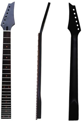 Gitarrenhals E Gitarrenhals 6 Saiter 24 Bünde Scharfer Winkel DIY Modifikationszubehör