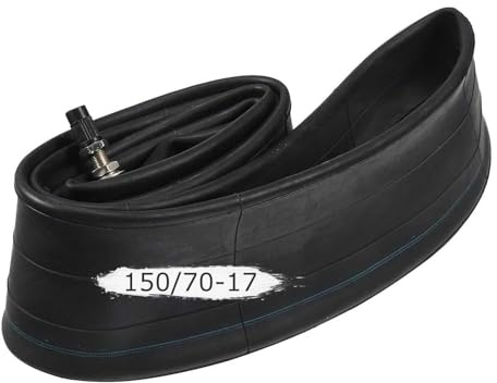 150/70-17 17 Zoll Motorrad-Innenschlauch, Schwerlast Dickwandiger Ersatz für Vorder- oder Hinterrad Reifen mit Hochwertigem Butylgummi Universalpassform für 150/70-17 Felgen