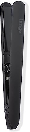 L'ANGE HAIR Le Ceramique 1-Pass Flat Iron Hair Straightener | Fast Heating Ceramic Flat Iron | Best Hot Tools Professional Hair Straightener to Lock in Moisture & Shine | (Black)