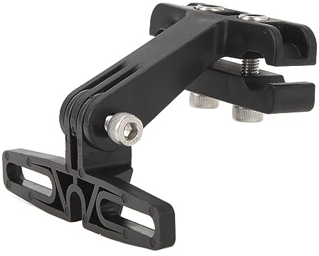 FOLOSAFENAR Fahrrad Rücklichthalterung, Stabile, Sichere Halterung für Elektrisches Fahrradsattel Rücklicht, Einfach zu Installierender ABS Edelstahl Zum Radfahren