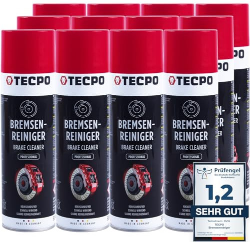 12 x 500 ml detergente per freni Brake Cleaner universale parti detergente sgrassatore