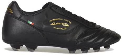 Goal - Botas de fútbol de Piel de Becerro y Piel de Canguro, máximo Rendimiento y Comodidad - Suela MIXCOB, para terrenos Naturales, Blandos y húmedos con Tacos de Aluminio - 44