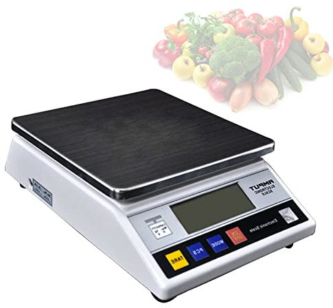 Feinwaage 0,1g, Digitalwaage mit LCD Display 7,5kg/0,1g Digitale Tischwaage Briefwaage Elektronische Waage Präzisionswaage