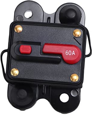 ULTECHNOVO 2pcs Automatic Recovery Circuit Breaker for Car Audio Boat Rv Overload Circuit Protection