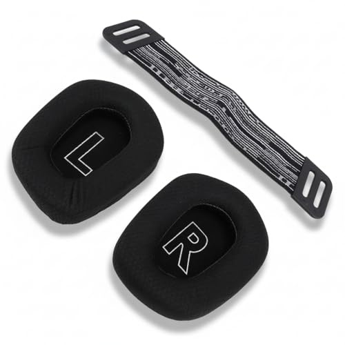 Almohadillas para Oídos G733 G335, Almohadillas de Repuesto para Auriculares Inalámbricos LogitechG733 y Auriculares para Juegos con Cable G335, Almohadillas para los Oídos con