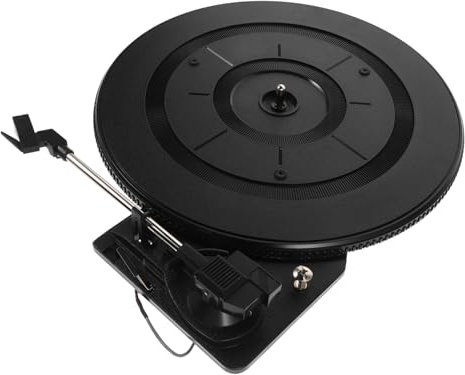 MUCKLILY Tocadiscos Retro De Movimiento De Fonógrafo Sistema De Tocadiscos Altavoces Vintage para Decoración del Hogar y Entusiastas Música