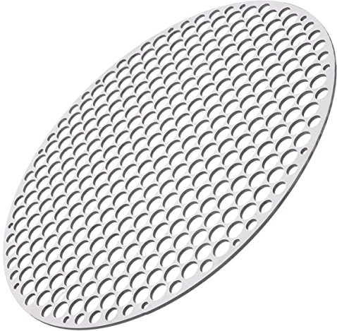 LABRIMP Rundes Grillnetz Edelstahl 18cm Grillrost Metallgitter Für Außenbereich Camping Picknicks Vielseitig Einsetzbar