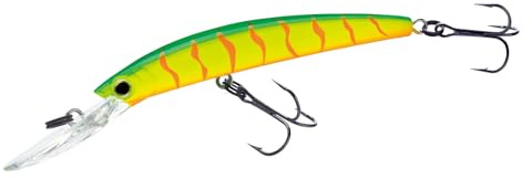 Yo-Zuri Crystal Minnow Deep Diver Walleye (F) 110mm 4-3/8 Hot Tiger Floating Deep Diver Lure