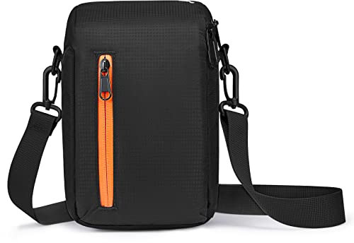 S-ZONE Camera Sling Bag Waterproof DSLR/SLR Compact Camera Insert Pouch Cube Case Lens for Nikon, Sony, Canon, Panasonic, Olympus