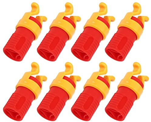 AUNMAS Lot de 10 Supports de Vis en ABS pour Tournevis Isolés Universels Anti-âge Légers Manchon de Fixation de Vis pour Rivet Outil de Menuiserie