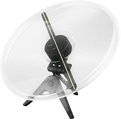 Projecteur D'Hologramme 3D, Ventilateur D'affichage Publicitaire Hologramme Y27 10,6 Pouces 224pcs Machine de publicité LED pour la publicité Mobile Extérieure, Réunion D'échange