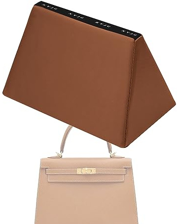 XYJG Taschenkissen, Luxuriöser Tasche Shaper Einsatz für Kelly Pochette/Mini/20/25/28/32/35/40 Taschen, Behalten Sie die Form der Tasche bei(Kelly 25, Gold)