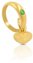 MUAU Schmuck Taufring Gold 750