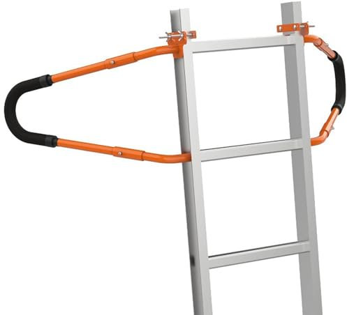 Leiterstabilisator – Dachleiter-Haken, Verlängerungsleiter, Abstandshalter, Leiterstabilisator mit Anti-Haarausfall-Schaumstoff zur Vermeidung von Schäden und Dachverlängerung