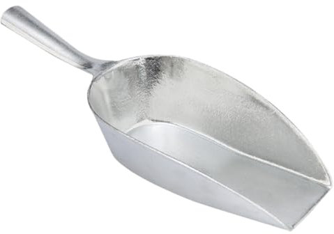 Alipis Pala De Aluminio Para Hielo y Granos Pala De Cocina Reutilizable Para Cubitos De Hielo y Almacenamiento Cocina