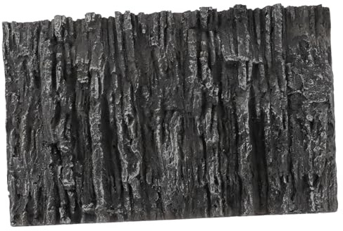 TOYANDONA Fond De Terrarium pour Reptiles Et Aquariums Décoration Naturelle pour Tortoises Et Poissons Effet Visuel Profond Matériau PU