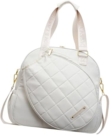 Hellery Tennistasche mit Schultergurt für Herren Und Damen, Große, Leichte Schlägertasche, Mehrzweck Tennis Umhängetasche