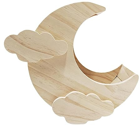 Hamster Maison Cabane en Bois Lapin Château pour Rat Petits Animaux Hamsters S