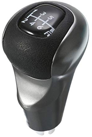 GBSONGJIN Schaltknauf,Schaltknauf Abdeckung 6-Gang Auto Schaltknauf-Stick Kugelkopf Wechseln Hebel-Drehknopf For Honda Civic DX EX LX 2006-2011 54102-SNA-A01