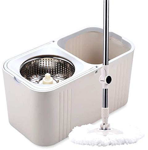 fregona giratoria, Cubo de trapeador Trapeador Giratorio Lavado a Mano Libre Topología Buen Dios Arrastre automático