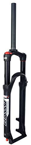 VPPV 29 Zoll MTB Luftgabel, Aluminiumlegierung 26ER Fahrrad Stoßdämpfer Fahrradgabel Scheibenbremse Federweg 120mm (Size : 29 inch)
