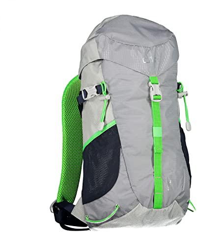 CMP - Looxor 18 l trekkingryggsäck, unisex, grå-grön fluo, U