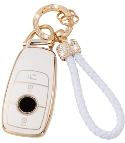 Ysbxitu für Mercedes Schlüsselbox keyless go schutz Passt für Benz enz A/B/C/E/G/S/SL/CLS-Klasse, SLC/CLA/GLB/GLC/GLE/GLS Wasserdichte Schlüssel Schutz Etui TPU key cover