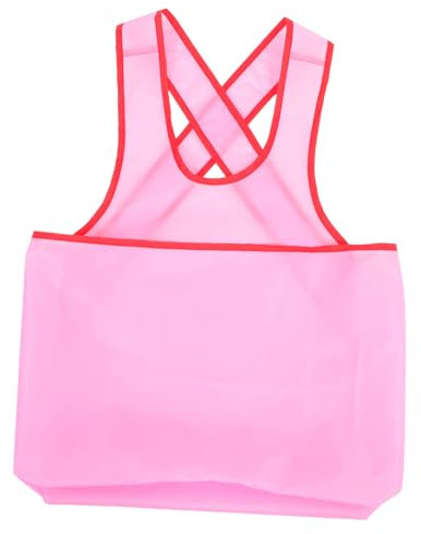 LAPYAPPE Large Pouch Laundry Apron Portable Mesh Clothes Hangable Dryer Oxford Cloth for Women