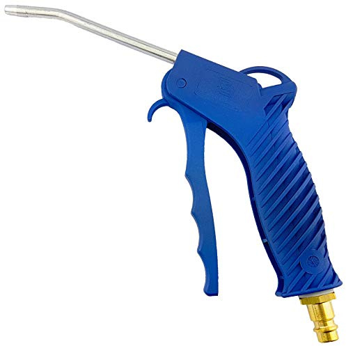 Qualitäts Druckluftpistole aus Kunststoff | mit Stecker Standard Nennweite 7,2 mm | Ausblaspistole Druckluft Stecknippel