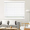 CHICOLOGY Faux Wood Blinds - Wooden Window Shades, 27W x 36H, Basic White