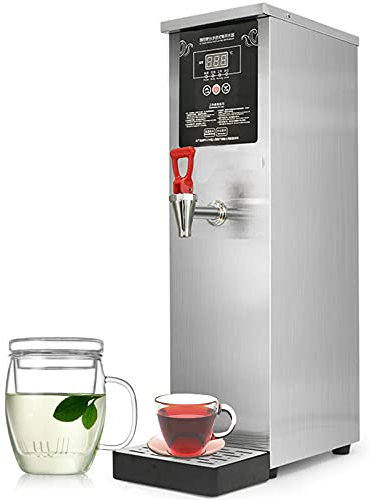 Heißwasserboiler aus Edelstahl, Catering-Heißtee-Urne mit Wasserhahn, 10 l, 15 l, 2000 W, 3000 W, Isoliereimer, Heißgetränkespender, Milchtee, Tee, Bier, Kaffeebehälter, Heimgeschäft, 3000 W, 15 l