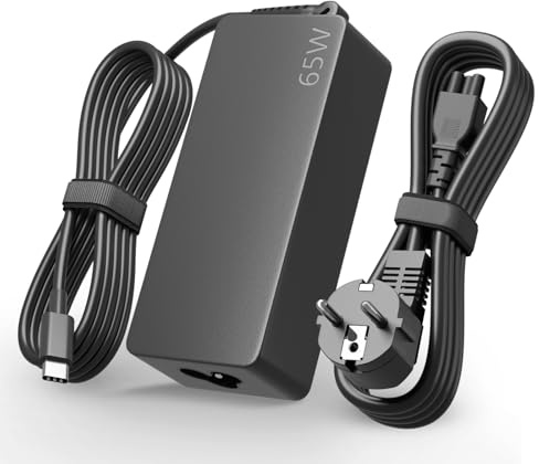 ANTWELON 65W 45W USB C Chargeur Ordinateur Portable Type C pour Lenovo Lenovo ThinkPad T480 T580 E480 E580 Yoga Chromebook Dell Latitude XPS,HP Spectre,ASUS,Acer 20V 3,25A Adaptateur