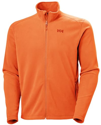 Helly Hansen Herren Daybreaker Fleece Jacke, Streife Orange, XL