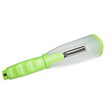HGDXDP Pelafrutta Fruit Vegetable Peeler Home Multifunctional Kitchen Tool with Storage Tube