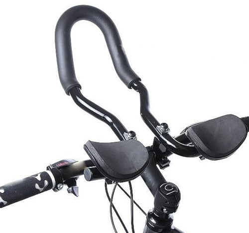 Yhsioaklo Bike Rast Lenker | Aerobar Aufsätze aus Aluminium für Rennrad triàthlon Training | Leichtes Fahrrad Zubehör für Pendeln Reise Freizeit Entspannung Fitness Radsport Erwachsene