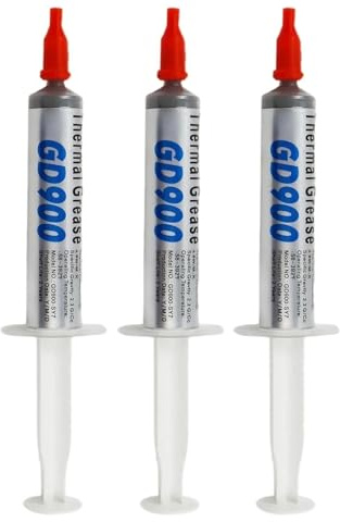 LINKKNOB 3-Pack (9g) High Performance Thermal Grease Paste, High Thermal Conductivity CPU GPU Heatsink Compound, Non-Conductive & Long-Lasting Cooling Paste for PC, CPU, Coolers
