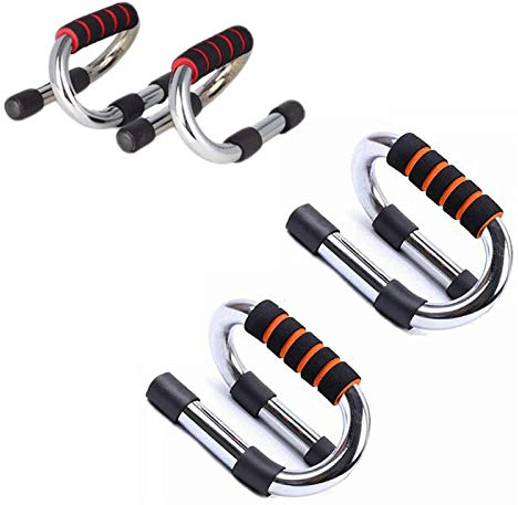 FSPU004A - Asas para Flexiones, plegamientos, Hombros, Abdominales, Espalda, tríceps, Accesorios para el hogar, Fitness, Gimnasio, (Naranja)