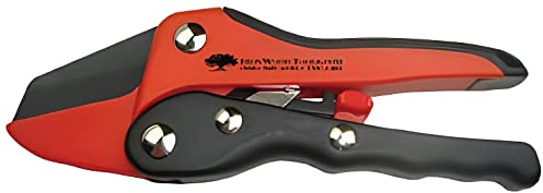 Ironwood Tool Company IW1401 Small Ratchet Pruner cuts up to 5/8 with Ease Ideal for Smaller Hands, People with Arthritis or Carpal Tunnel